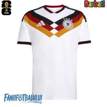 Germania Tricou Fotbal Replică Mondial 2026 Barbati Acasa